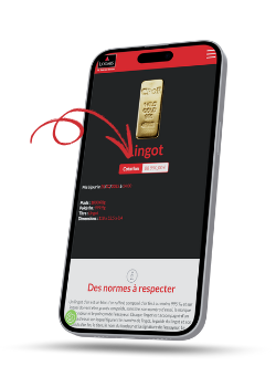 Cours du lingot d'or